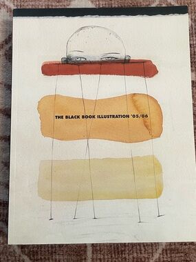 Black Book Illustration 2005 2006 Vintage Commercial Artist Source  Book rare